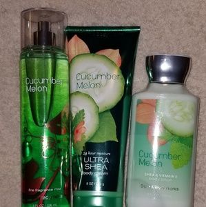 Cucumber Melon Body love 3pc set
